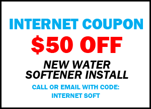 New Water Softener Install Discount